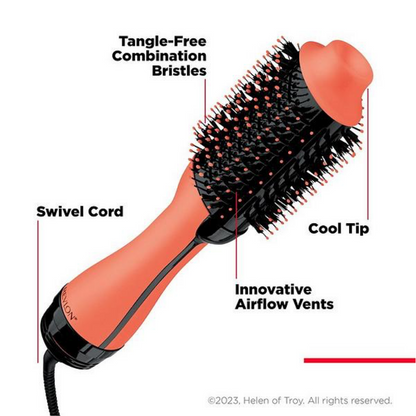 Revlon Pro Collection Salon One-Step Hair Dryer & Volumiser Apricot