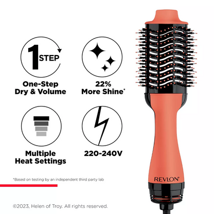 Revlon Pro Collection Salon One-Step Hair Dryer & Volumiser Apricot