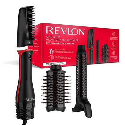 Revlon Pro Collection One-Step Blow-Dry Multi Styler Hair Tool Black