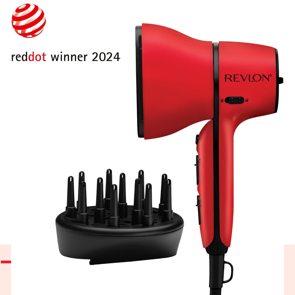 Revlon Pro Collection Airflow Control Hair Dryer Red