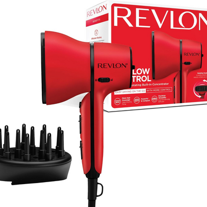 Revlon Pro Collection Airflow Control Hair Dryer Red