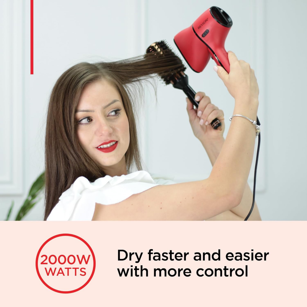 Revlon Pro Collection Airflow Control Hair Dryer Red