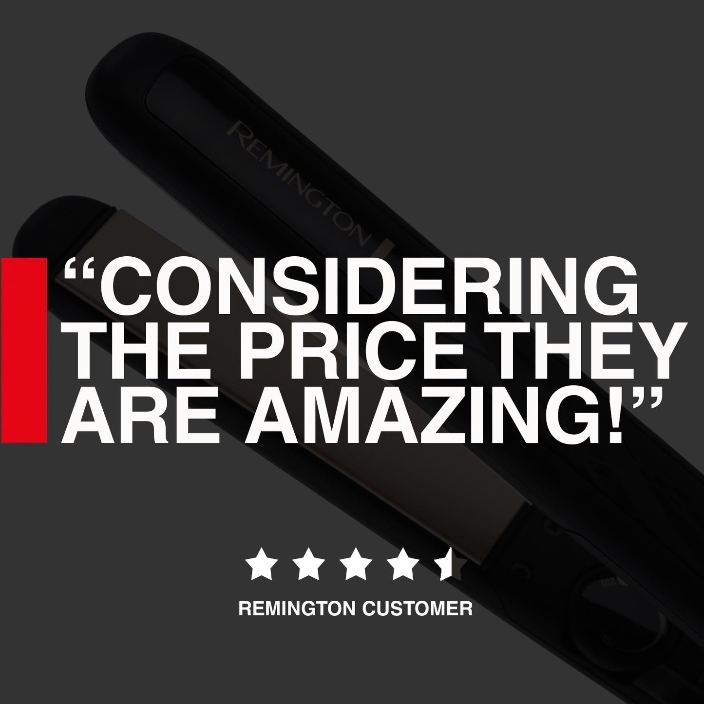 Remington Ceramic Straight 230 Hair Straightener S3500