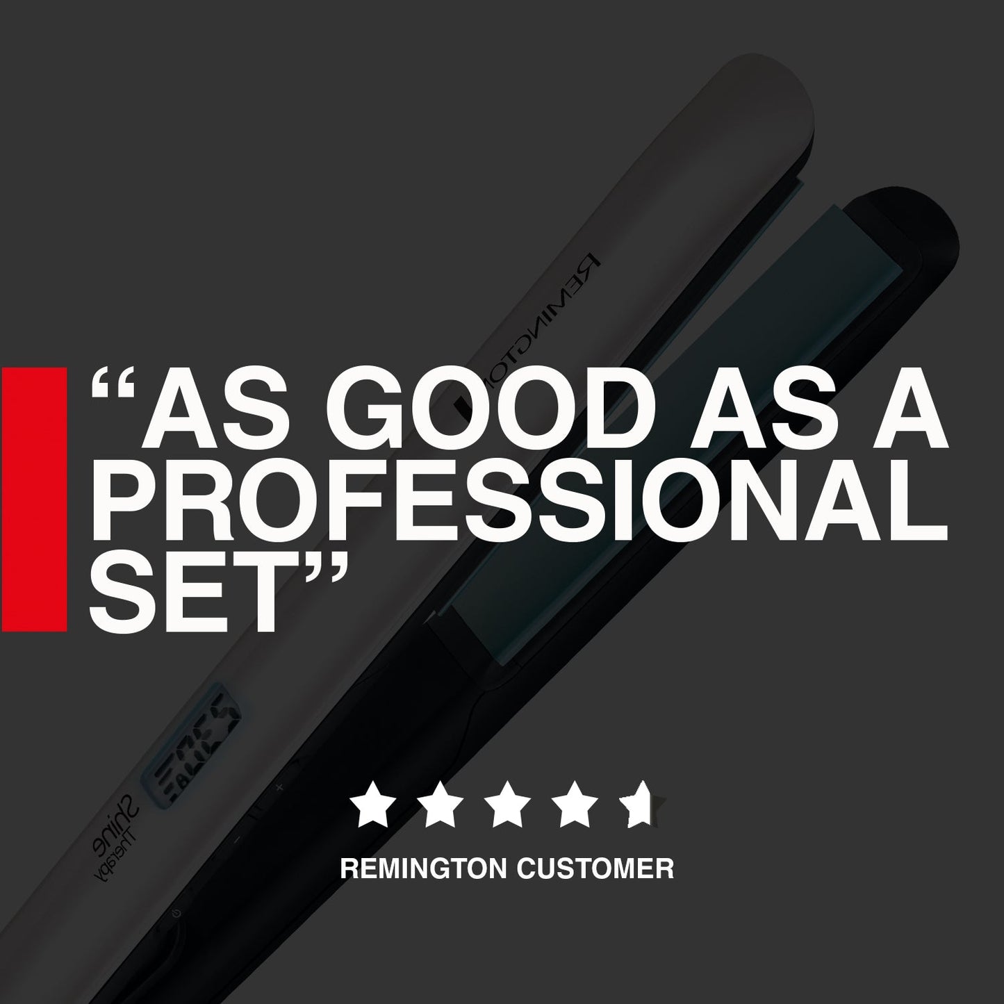Remington Shine Therapy Hair Straightener S8500