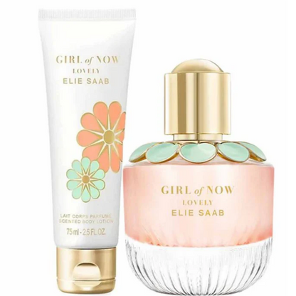 Elie Saab Girl Of Now Lovely Eau De Parfum Gift Set 50ml