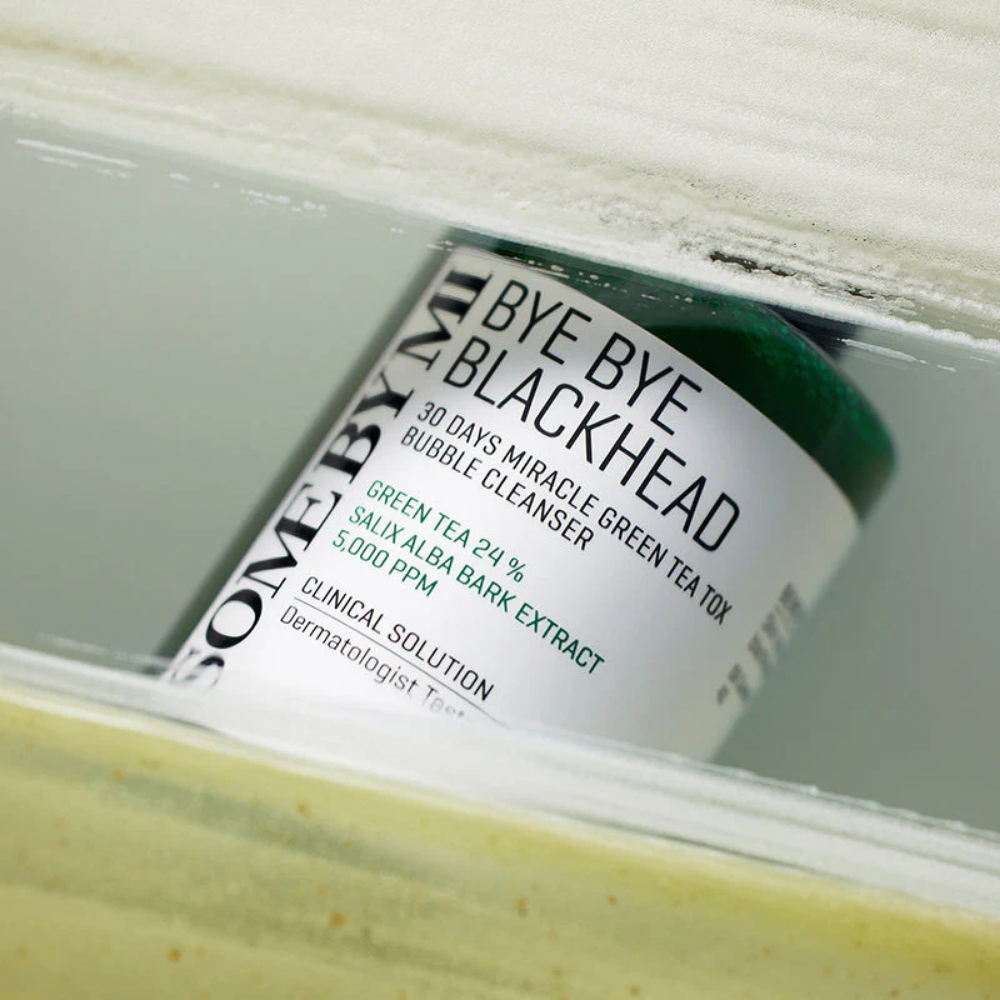 Some By Mi 30 Days Bye Bye Blackhead Miracle Green Tea-Tox Bubble Cleanser 120g