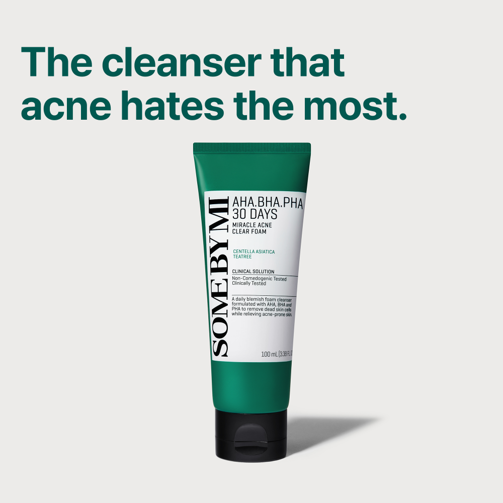 Some By Mi 30 Days AHA, BHA, PHA Miracle Cleansing Foam 100ml