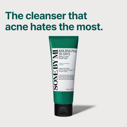 Some By Mi 30 Days AHA, BHA, PHA Miracle Cleansing Foam 100ml
