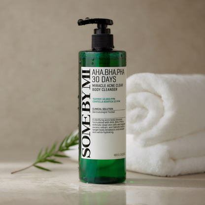Some By Mi 30 Days AHA, BHA, PHA Miracle Acne Clear Body Cleanser 400g