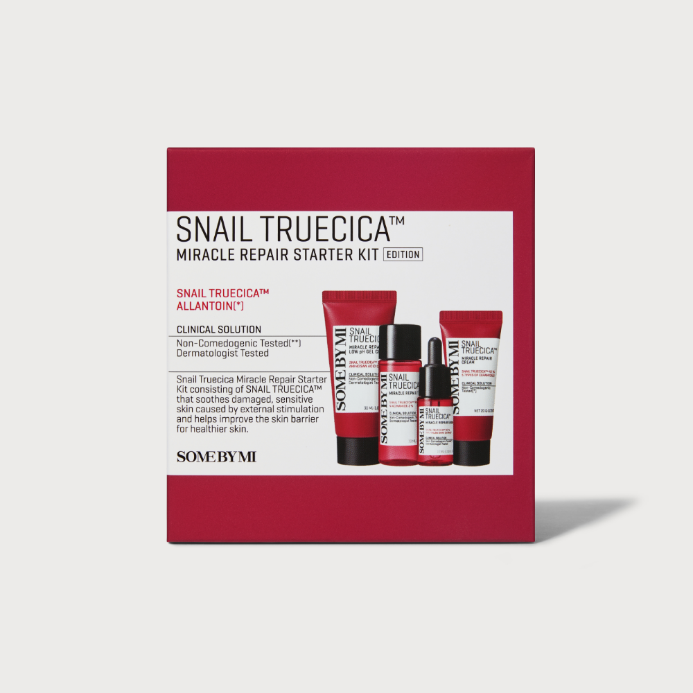 Some By Mi 4 Piece Snail Truecica Miracle Repair Starter Kit