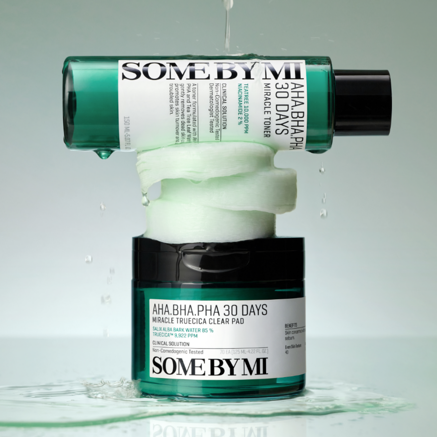 Some By Mi 30 Days AHA BHA PHA Truecica Clear Pads x70