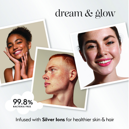 Silver Cloud Satin Gift Set Pink