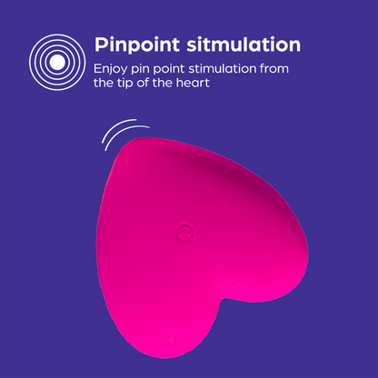 So Divine Je T'Aime Heart Vibrator