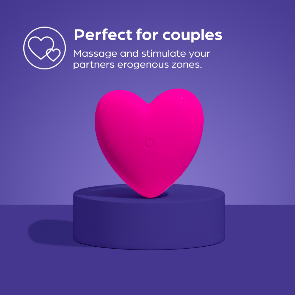 So Divine Je T'Aime Heart Vibrator