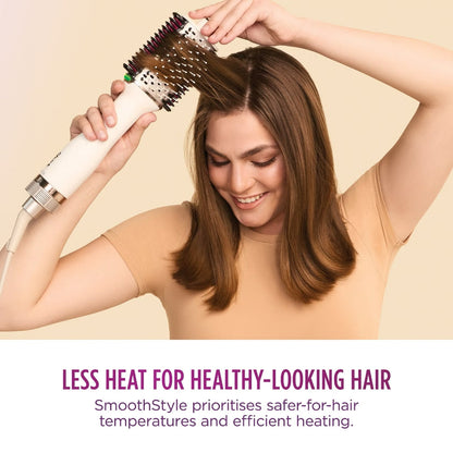 Shark Beauty SmoothStyle Hot Air Brush & Smoothing Comb Silk