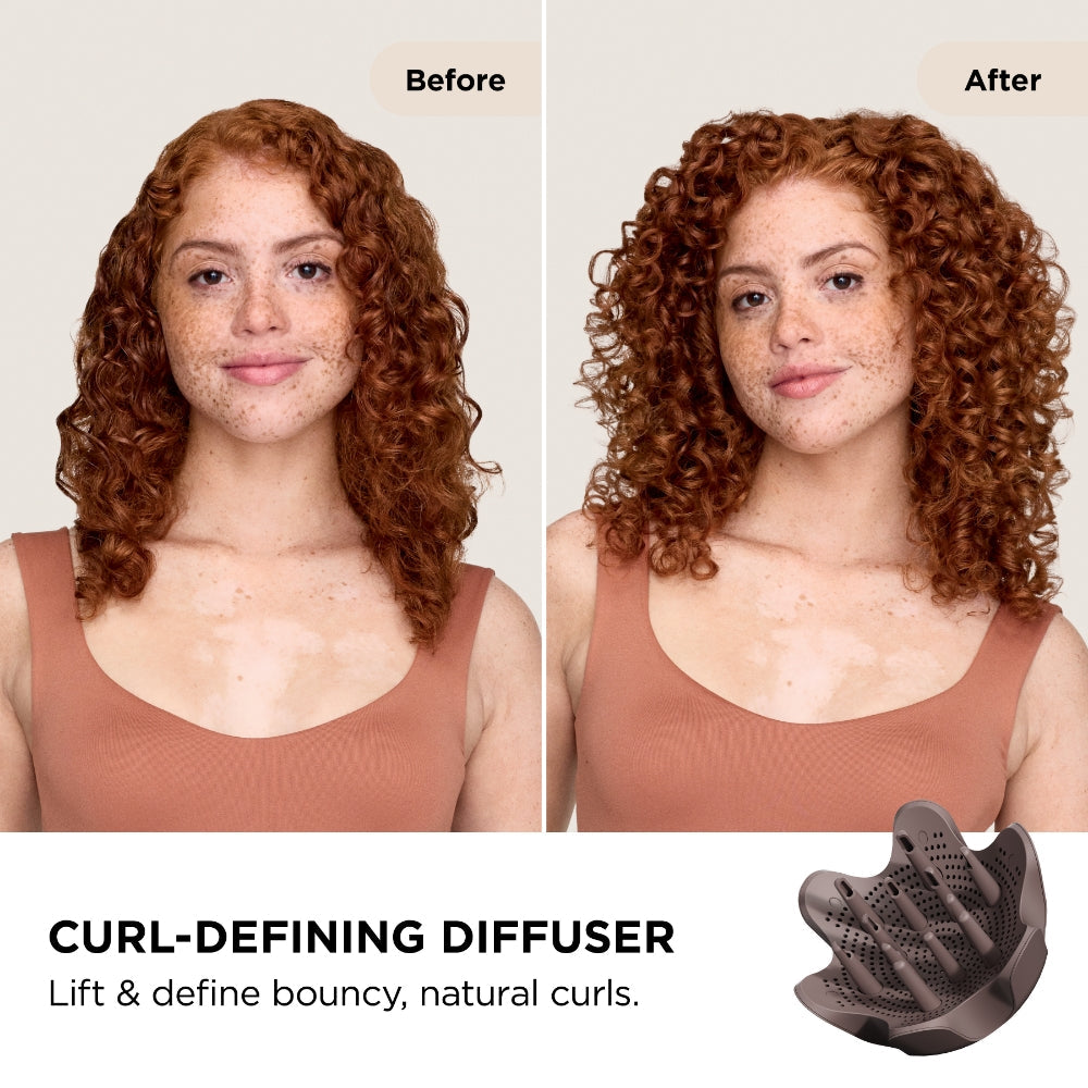 Shark Beauty FlexFusion Straight 5-In-1 Air Styler, Dryer & Ceramic Straightener with Storage Case Cosmic Blush