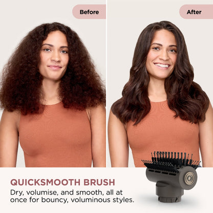 Shark SpeedStyle Pro Flex 4-In-1 High-Velocity Hair Dryer Mocha/Silver