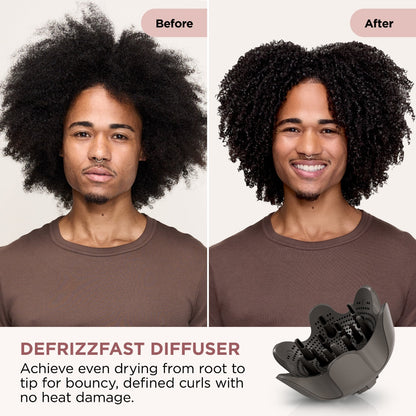 Shark SpeedStyle Pro Flex 4-In-1 High-Velocity Hair Dryer Mocha/Silver