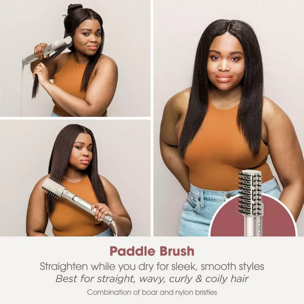 Shark Beauty FlexStyle 5-In-1 Air Styler & Hair Dryer with Storage Case Stone