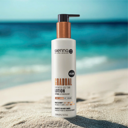 Sienna X Gradual Untinted Self Tan Lotion 200ml