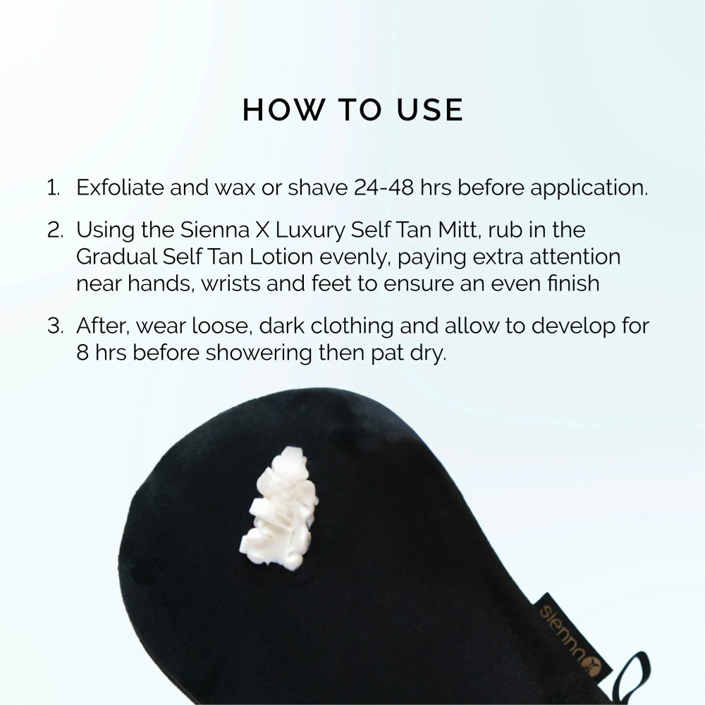 Sienna X Gradual Untinted Self Tan Lotion 200ml