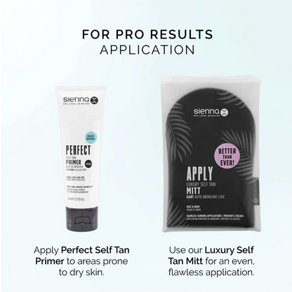 Sienna X Gradual Untinted Self Tan Lotion 200ml