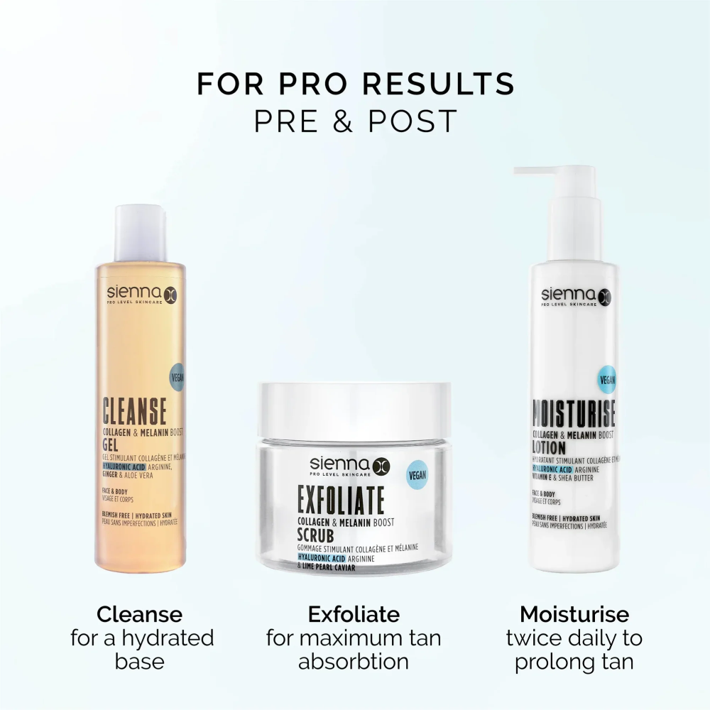 Sienna X Gradual Untinted Self Tan Lotion 200ml