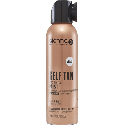 Sienna X Q10 Tinted Self Tan Mist 200ml