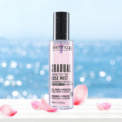Sienna X Gradual Organic Self Tan Rose Mist 100ml