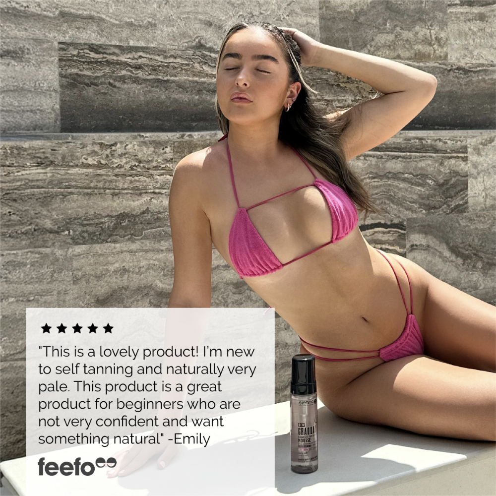 Sienna X Gradual Clear Self Tan Water Mousse 190ml