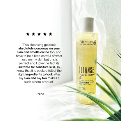 Sienna X Cleanse Collagen & Melanin Boosting Gel 200ml