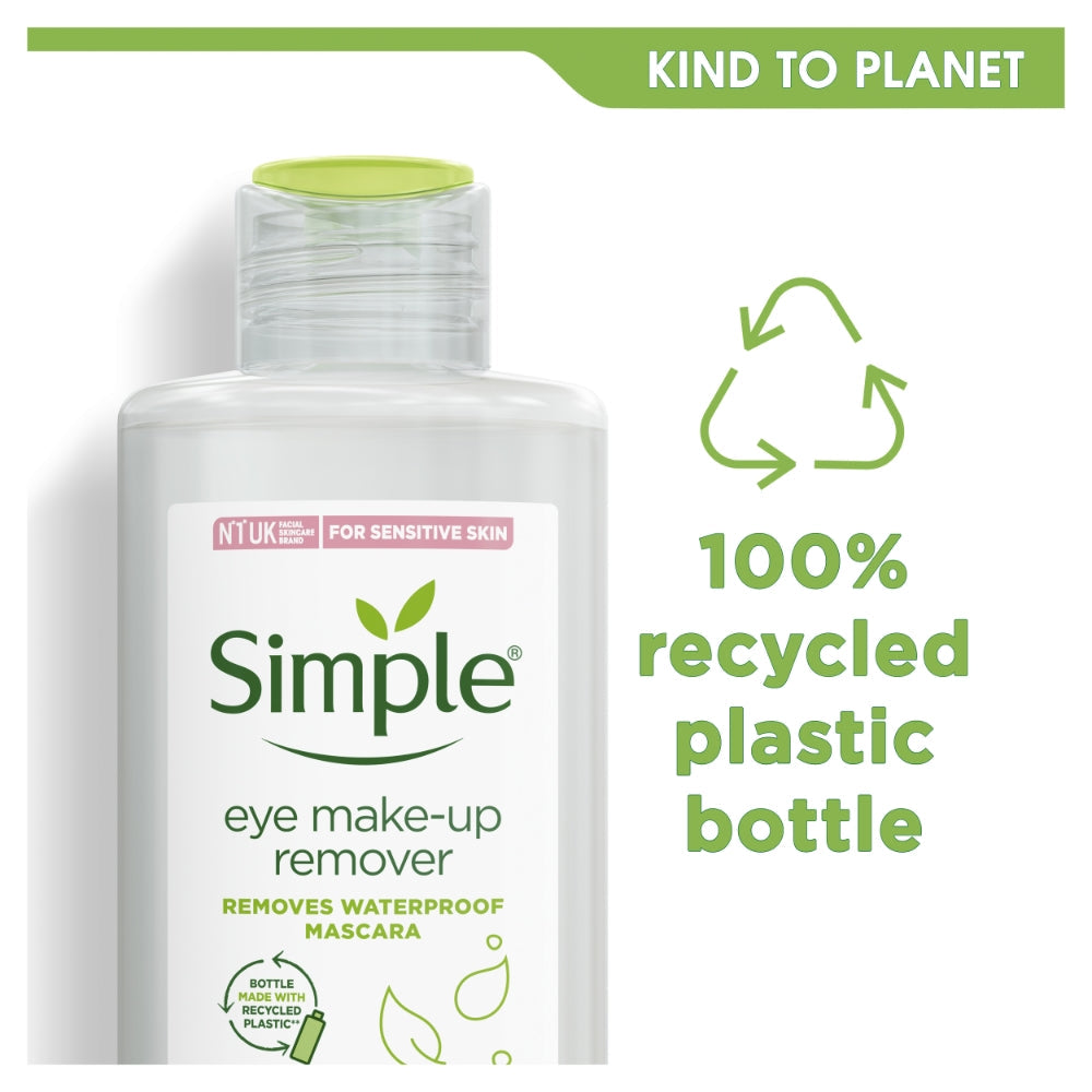 Simple Kind To Skin Oil-Free Eye Makeup Remover 125ml