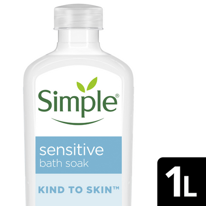 Simple Kind To Skin Sensitive Bath Soak 1000ml
