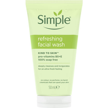 Simple Kind to Skin Refreshing Facial Wash Gel 50ml