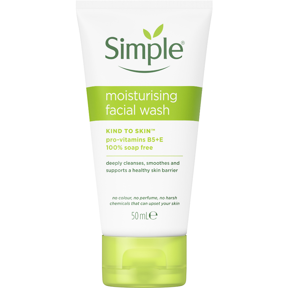 Simple Kind To Skin Moisturising Facial Foam Wash 50ml