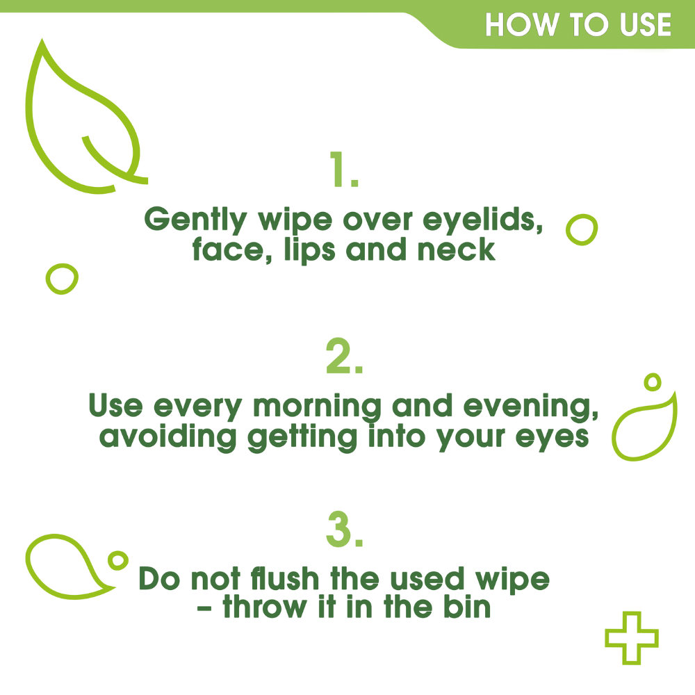 Simple Kind To Skin Cleansing Biodegradable Face Wipes Pack of 7