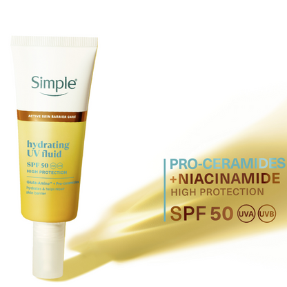 Simple Hydrating Fluid SPF50 40ml