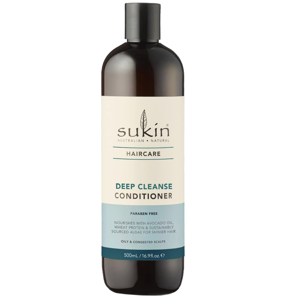 Sukin Deep Cleanse Shampoo & Conditioner Twin 2 x 500ml