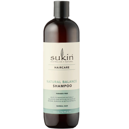 Sukin Natural Balance Shampoo & Conditioner Twin 2 x 500ml