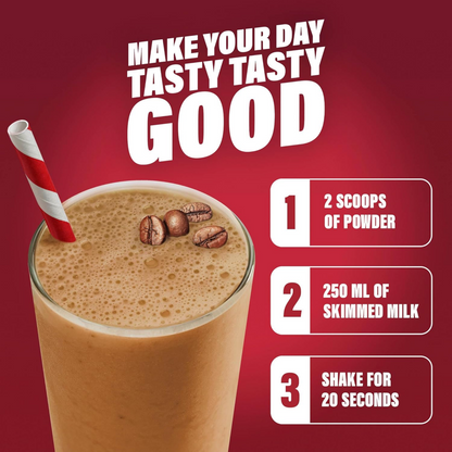 SlimFast Tasty Balanced Meal Powder Cafe Latte Tub 584g