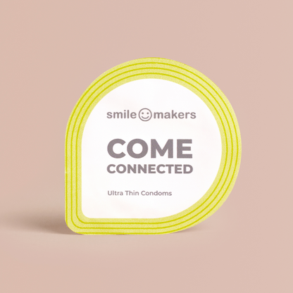 Smile Makers Come Connected Ultra-Thin Vegan Condoms x10