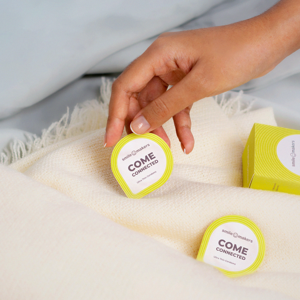 Smile Makers Come Connected Ultra-Thin Vegan Condoms x10