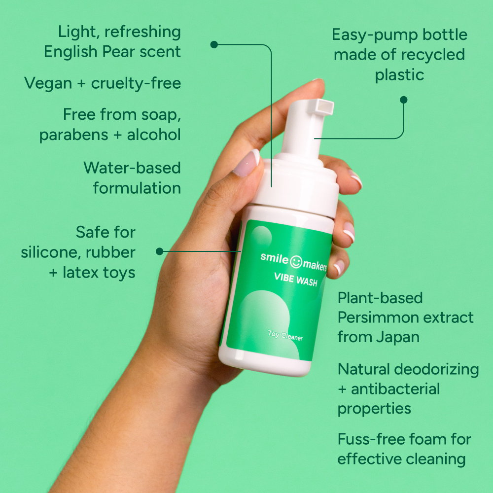 Smile Makers Vibe Wash Sex Toy Cleaner 100ml
