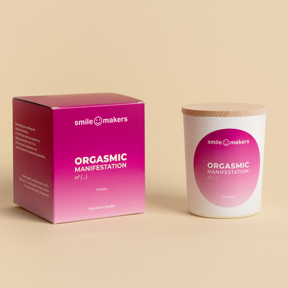 Smile Makers Sweaty Orgasmic Manifestation Jar Candle