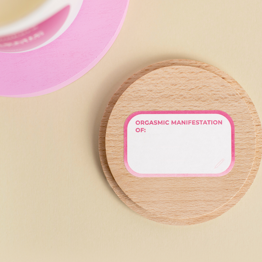 Smile Makers Sweaty Orgasmic Manifestation Jar Candle