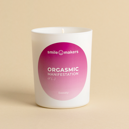 Smile Makers Sweaty Orgasmic Manifestation Jar Candle