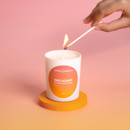 Smile Makers Hot Orgasmic Manifestation Jar Candle
