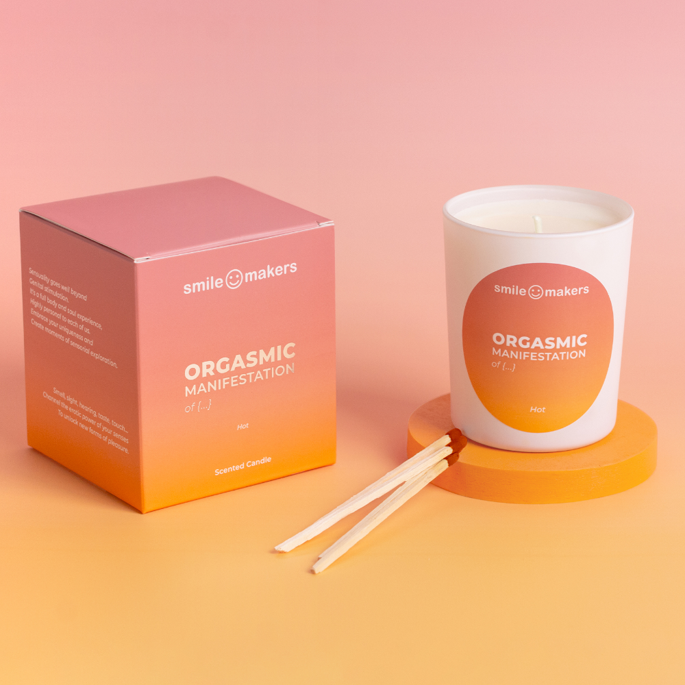 Smile Makers Hot Orgasmic Manifestation Jar Candle