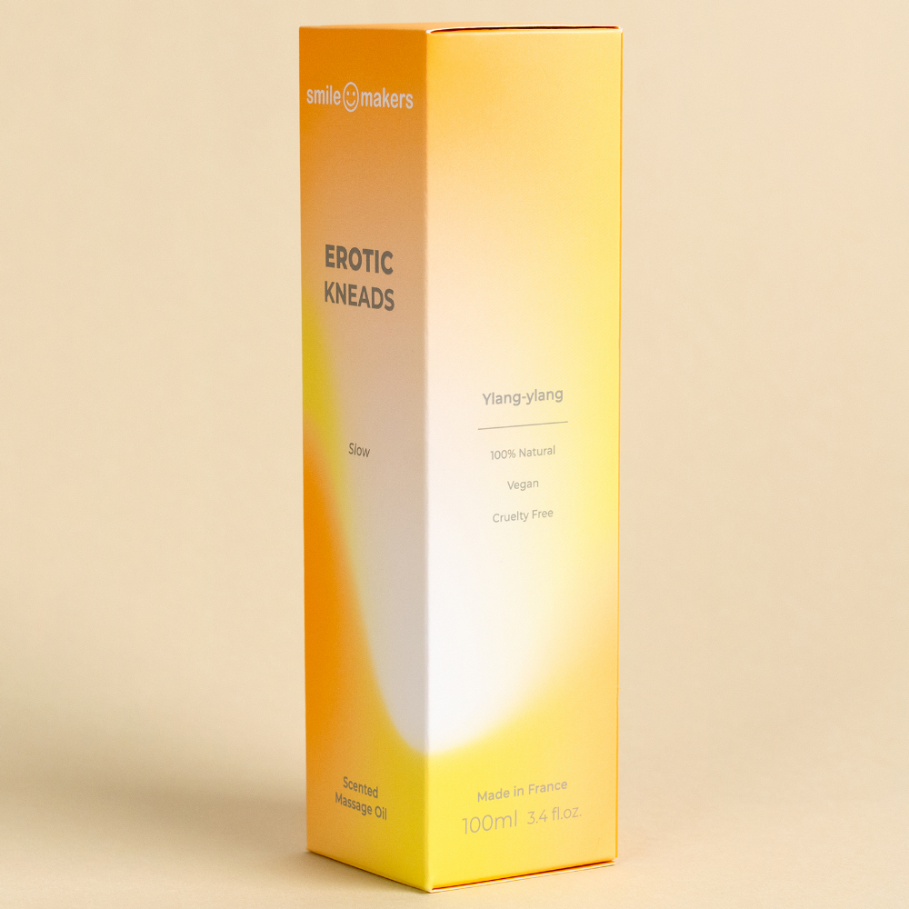 Smile Makers Slow Erotic Kneads Scented Massage Oil 100ml