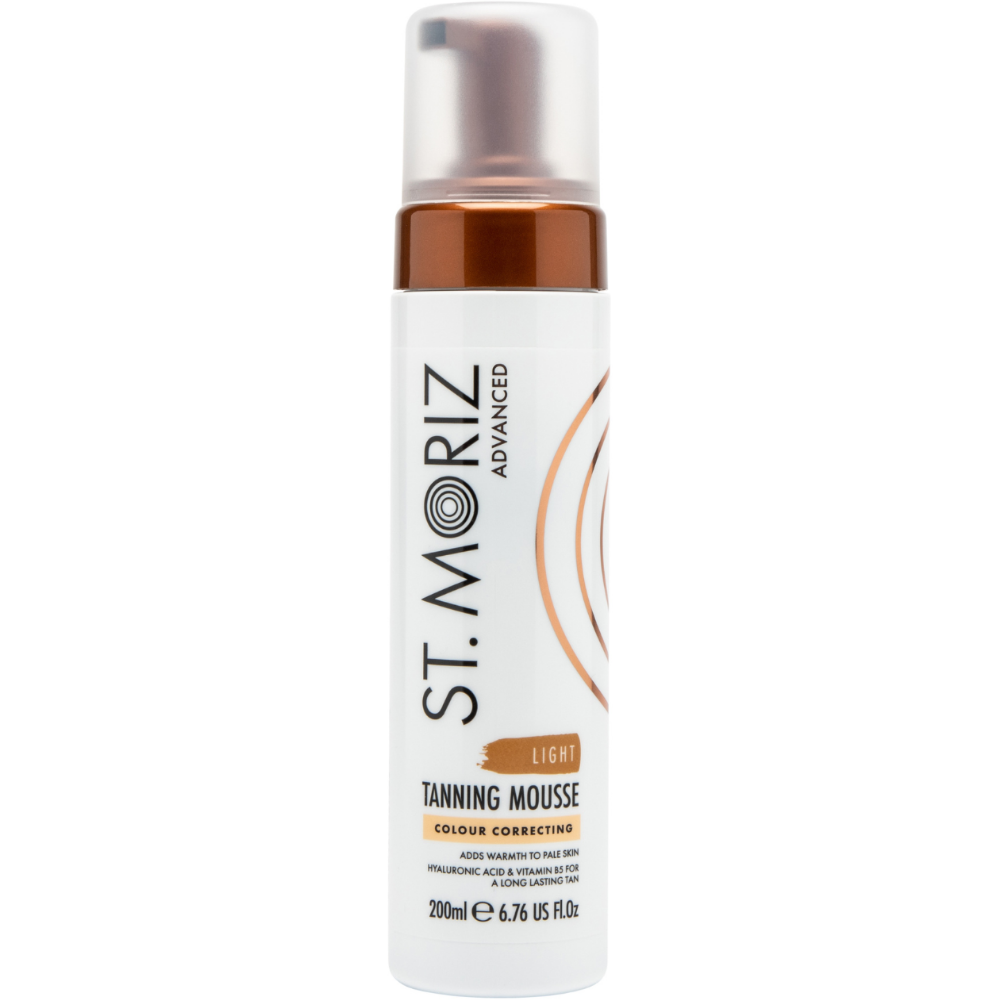 St. Moriz Advanced Colour Correcting Tanning Mousse Light 200ml